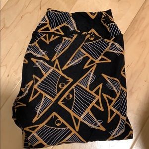 LuLaRoe Leggings-Fish-Size OS